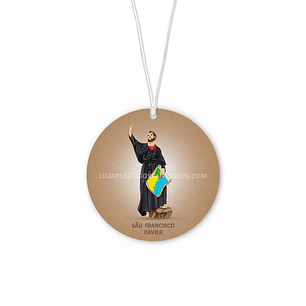 Saint Francis Xavier car air freshener