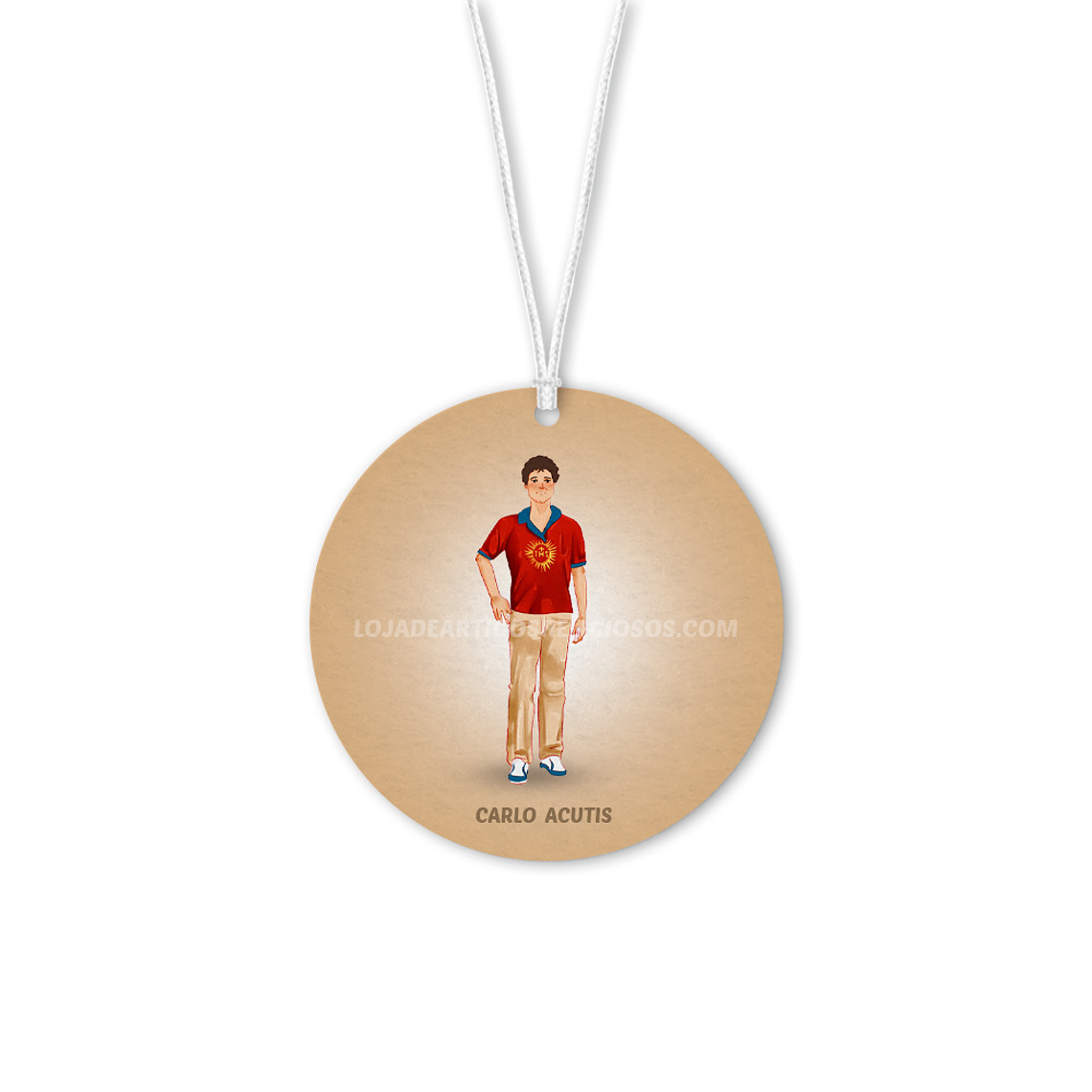 Ambientador de carro de Carlo Acutis 1