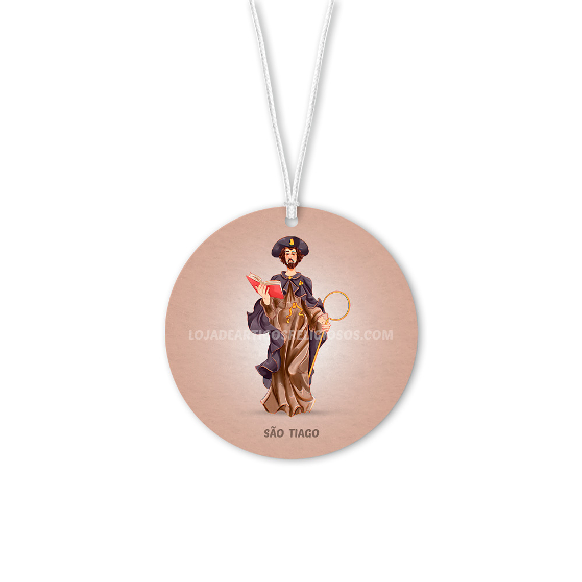 Ambientador de carro de São Tiago 1