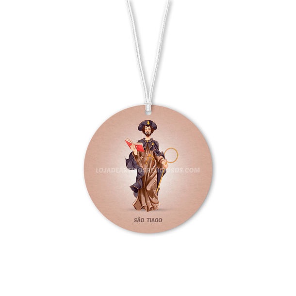 Ambientador de carro de São Tiago 1