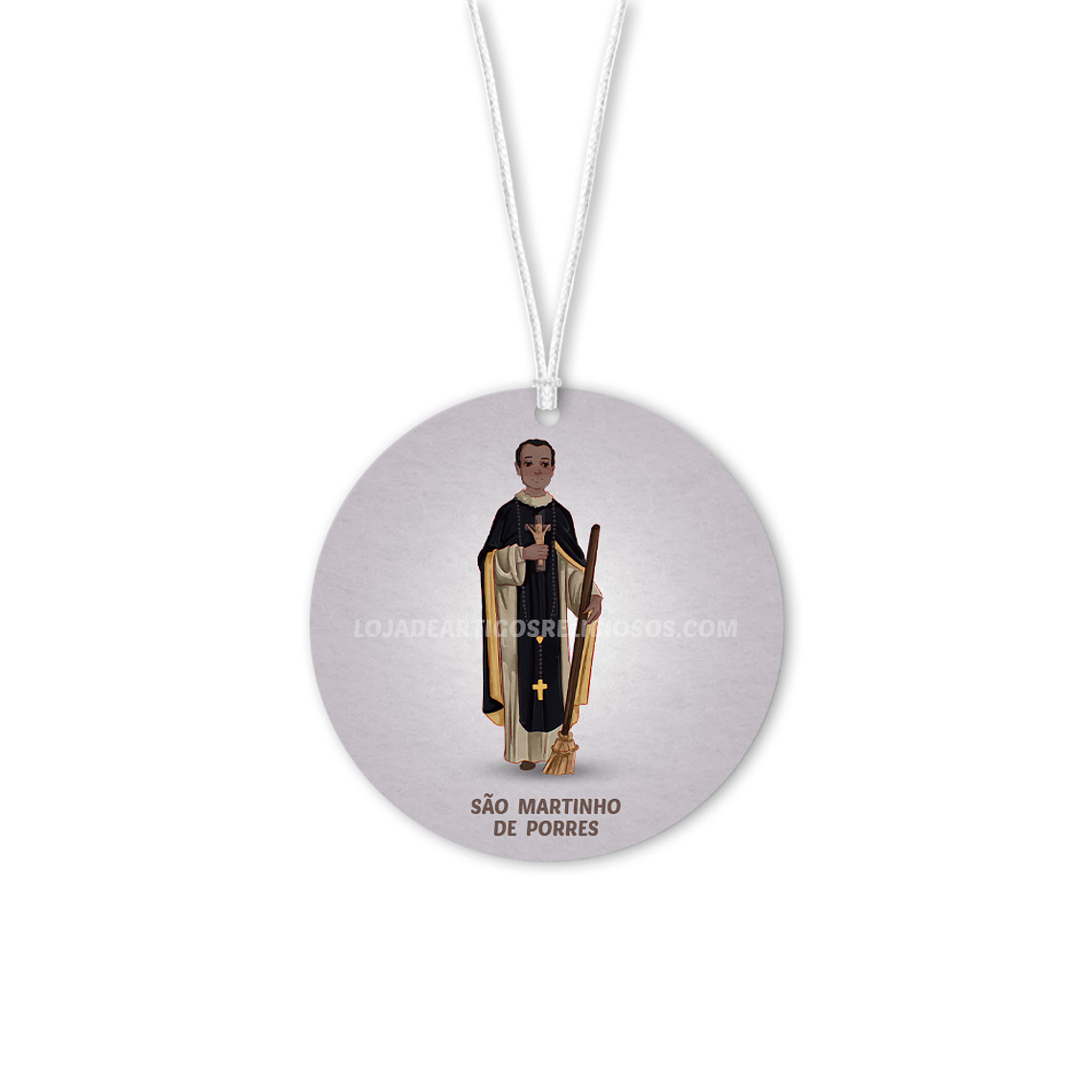 Saint Martin de Porres car air freshener 1