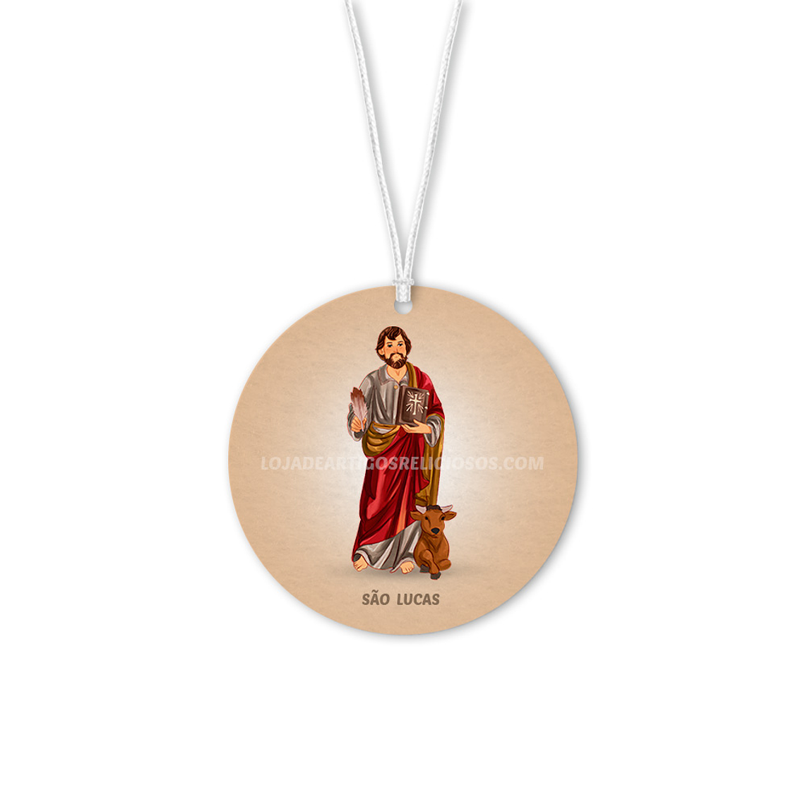 Saint Luke the Evangelist car air freshener 1