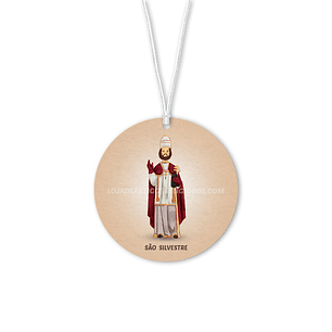 Saint Sylvester car air freshener
