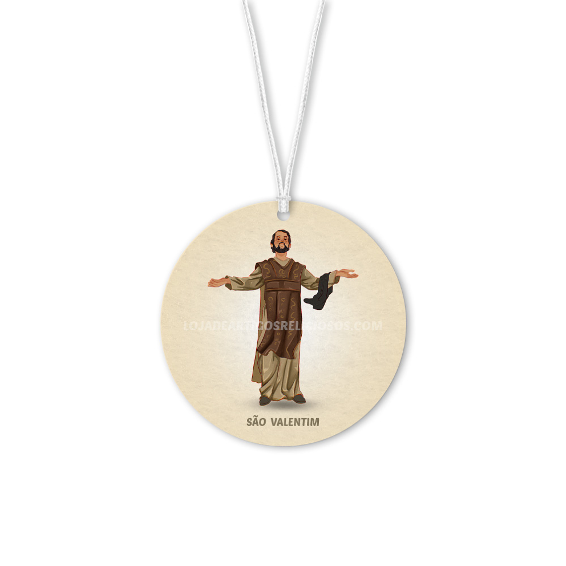 Saint Valentine Car Air Freshener 1