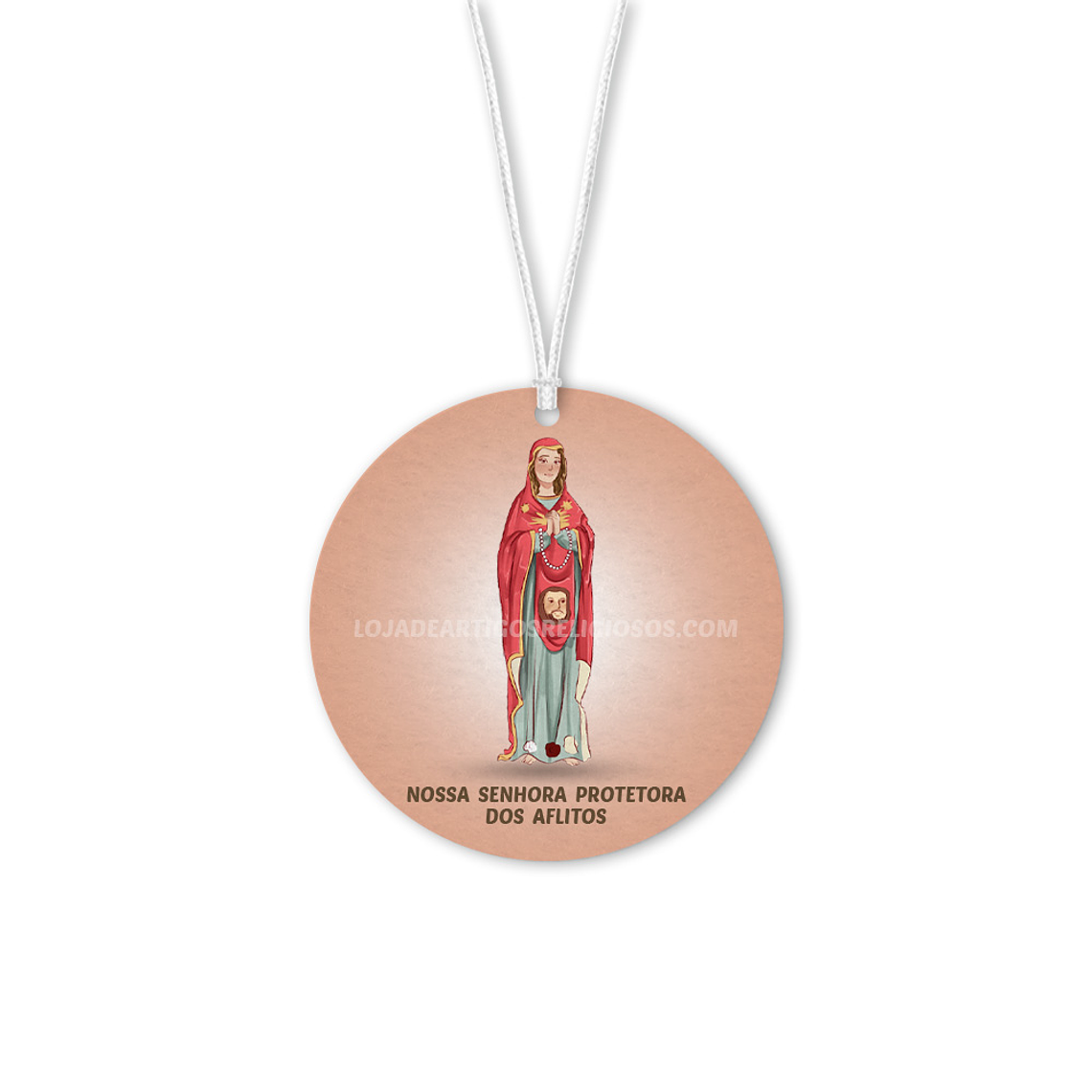 Ambientador de carro de Nossa Senhora Protetora dos Aflitos 1
