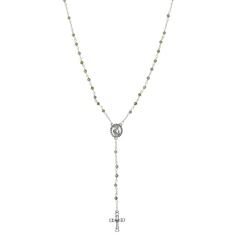 Rosary of Our Lady Pilgrim - 925 Sterling Silver 1