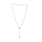 Rosário de Nossa Senhora Peregrina - Prata de Lei 925 2