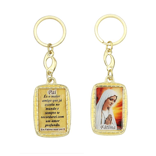 Catholic Keychain with dedication