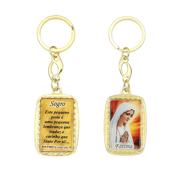 Porta-chaves com dedicatória masculino 7