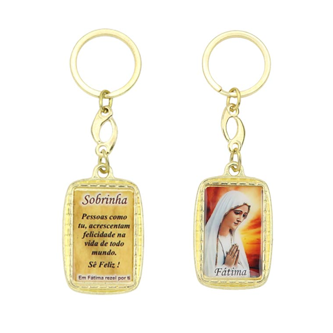 Porta-chaves com dedicatória Feminino 3