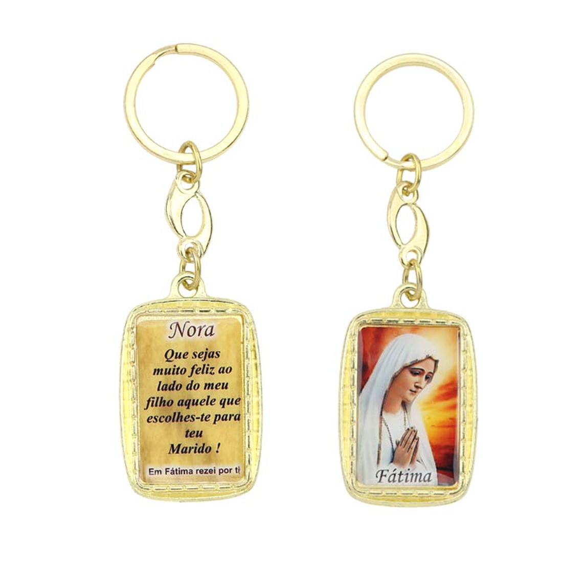 Porta-chaves com dedicatória Feminino 5