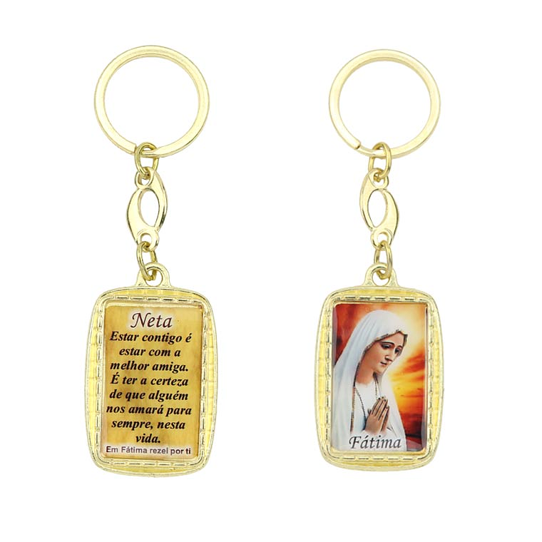 Porta-chaves com dedicatória Feminino 6