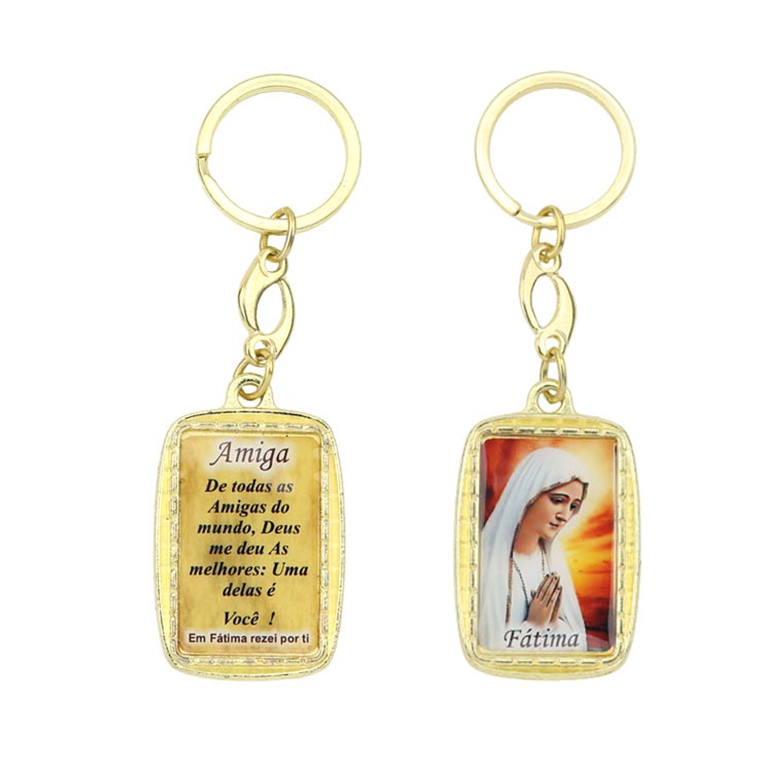 Porta-chaves com dedicatória Feminino 14