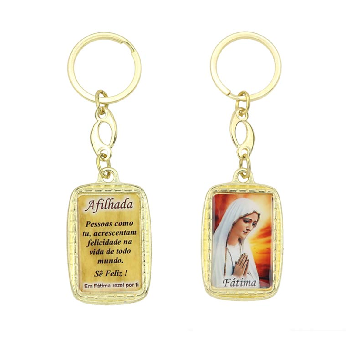 Porta-chaves com dedicatória Feminino 15