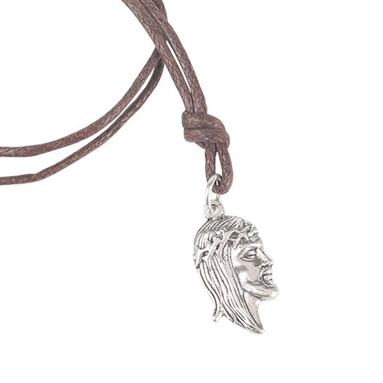 Colar ajustável do rosto de Cristo 2