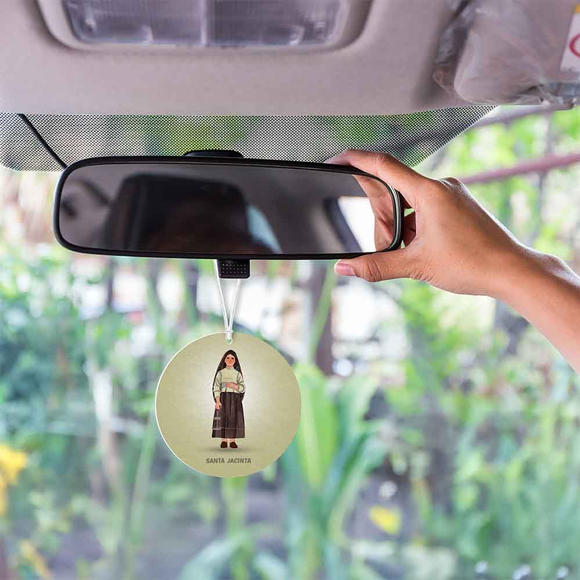 Saint Jacinta Car Air Freshener 2