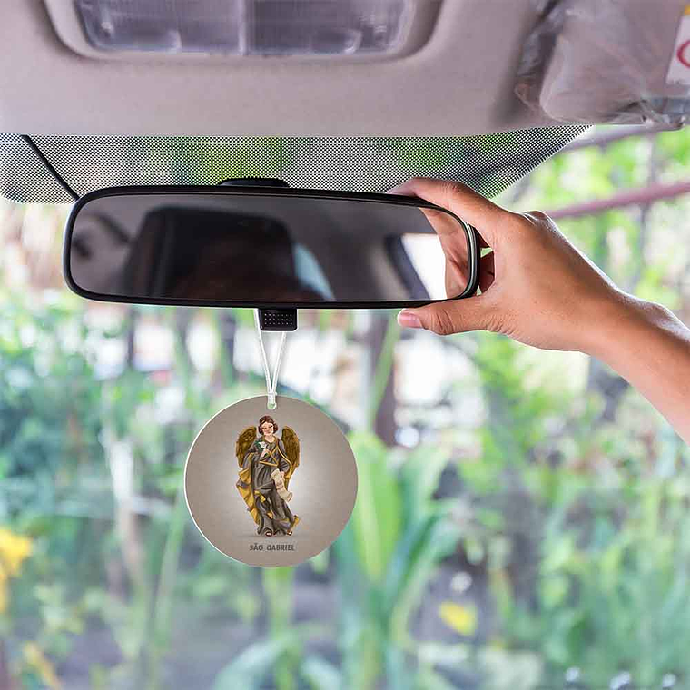 Saint Gabriel car air freshener 2