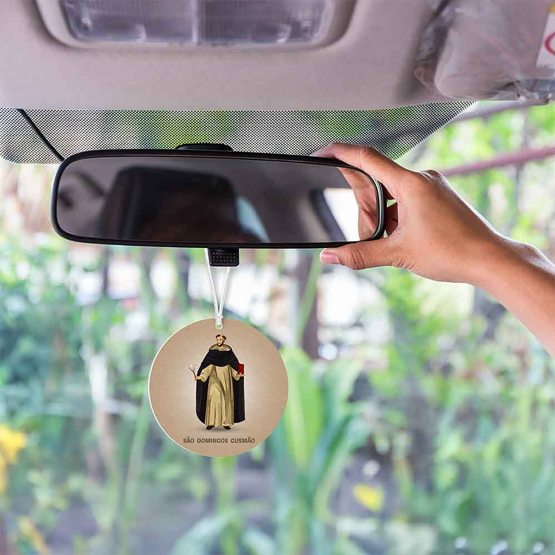 Saint Dominic de Guzmán Car air freshener  2