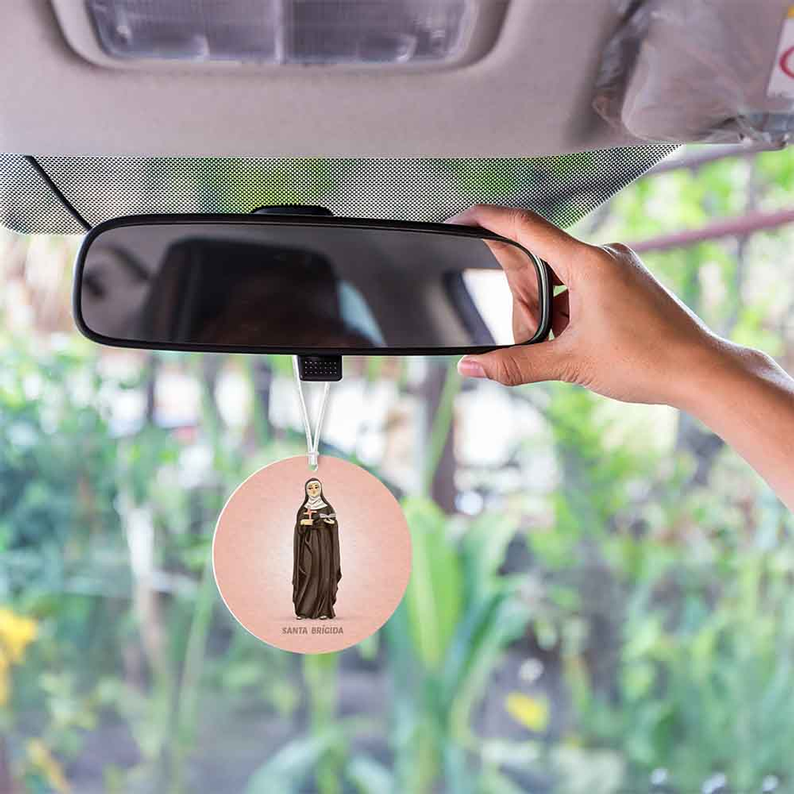 Saint Bridget car air freshener 2