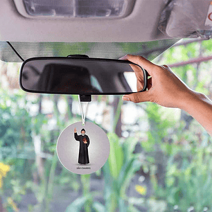 Saint Charbel car air freshener