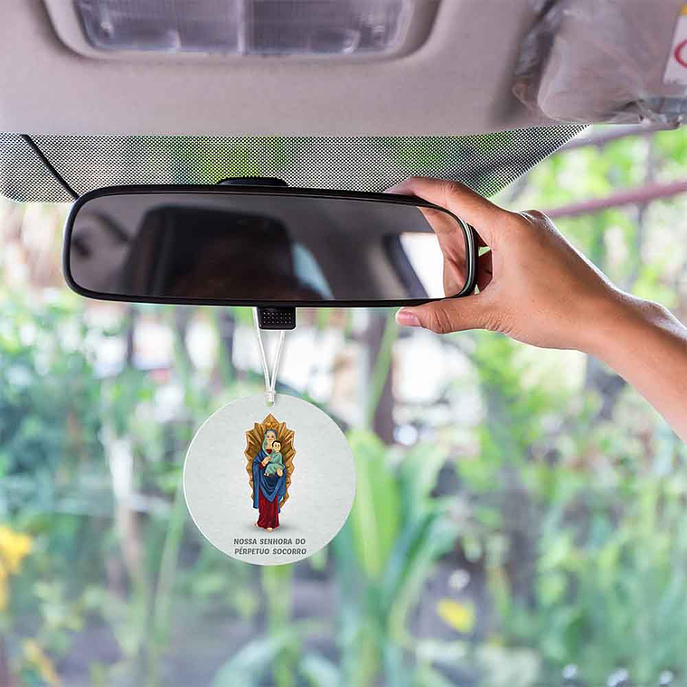 Ambientador para coche de Nuestra Señora del Perpetuo Socorro 2