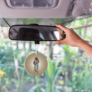 Saint Simon car air freshener