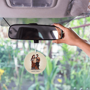Holy Family car air freshener