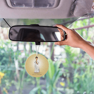 Angel of Portugal car air freshener