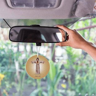 Christ the King car air freshener