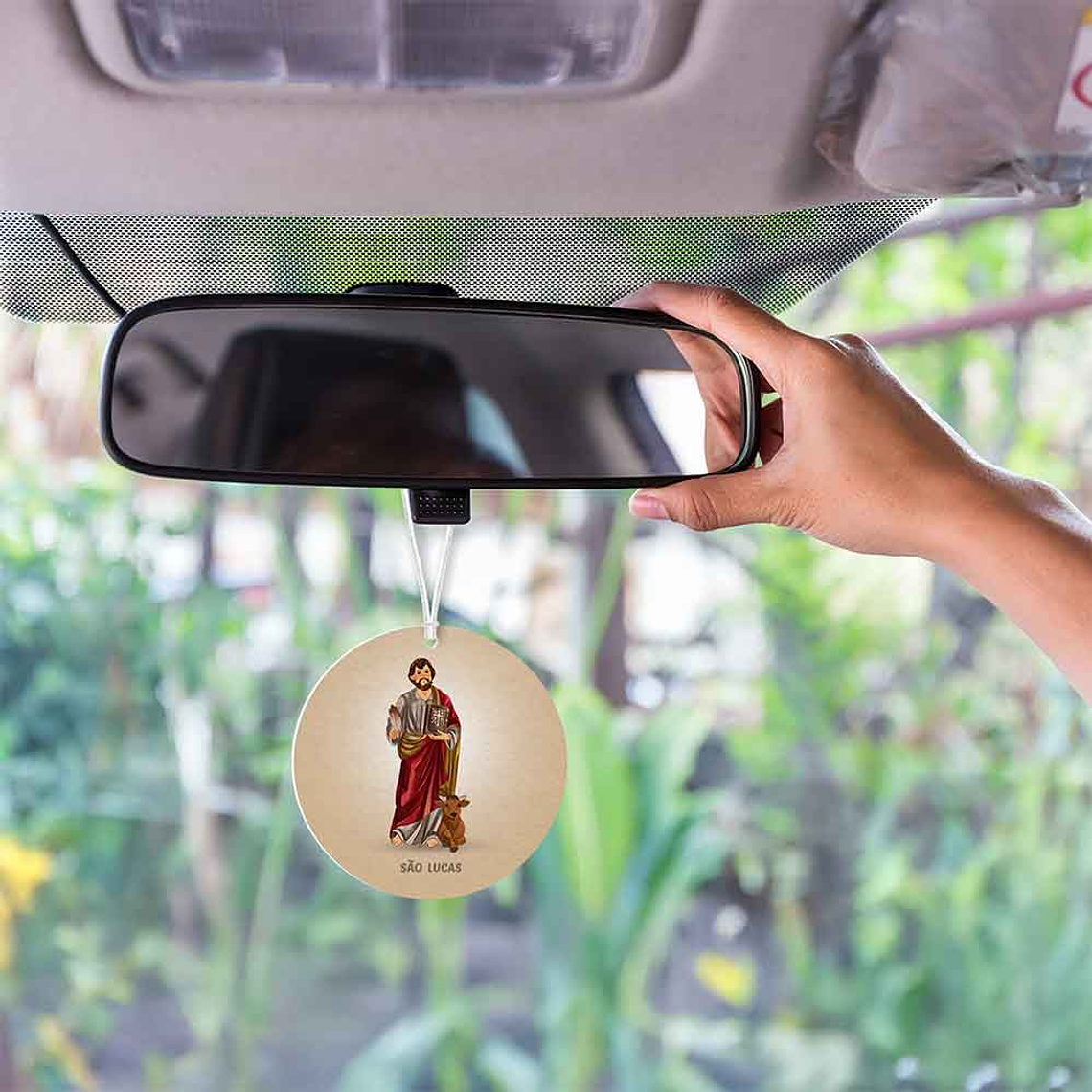 Saint Luke the Evangelist car air freshener 2