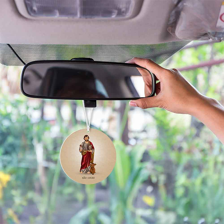 Saint Luke the Evangelist car air freshener 2