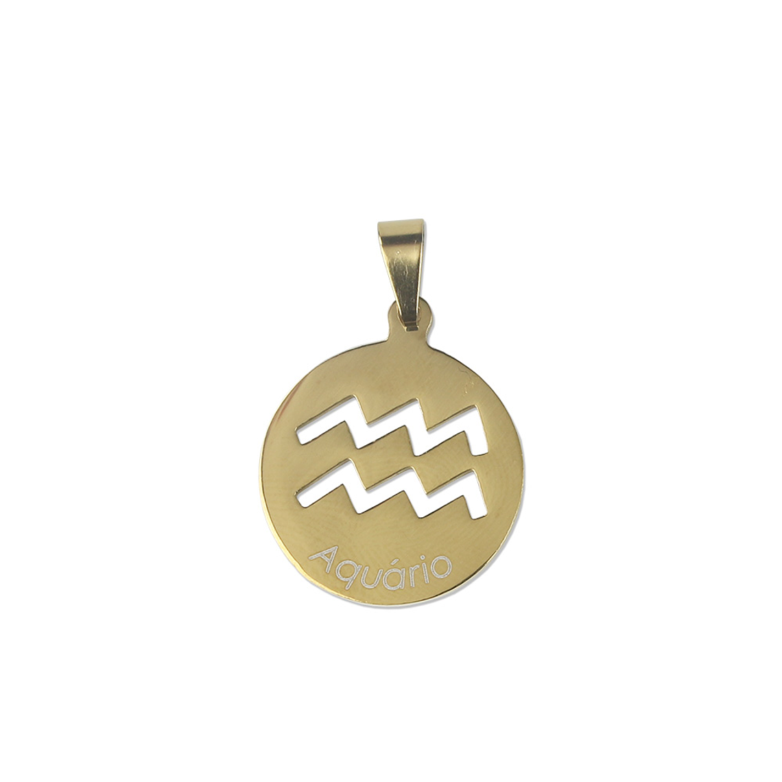 Aquarius sign medal  2