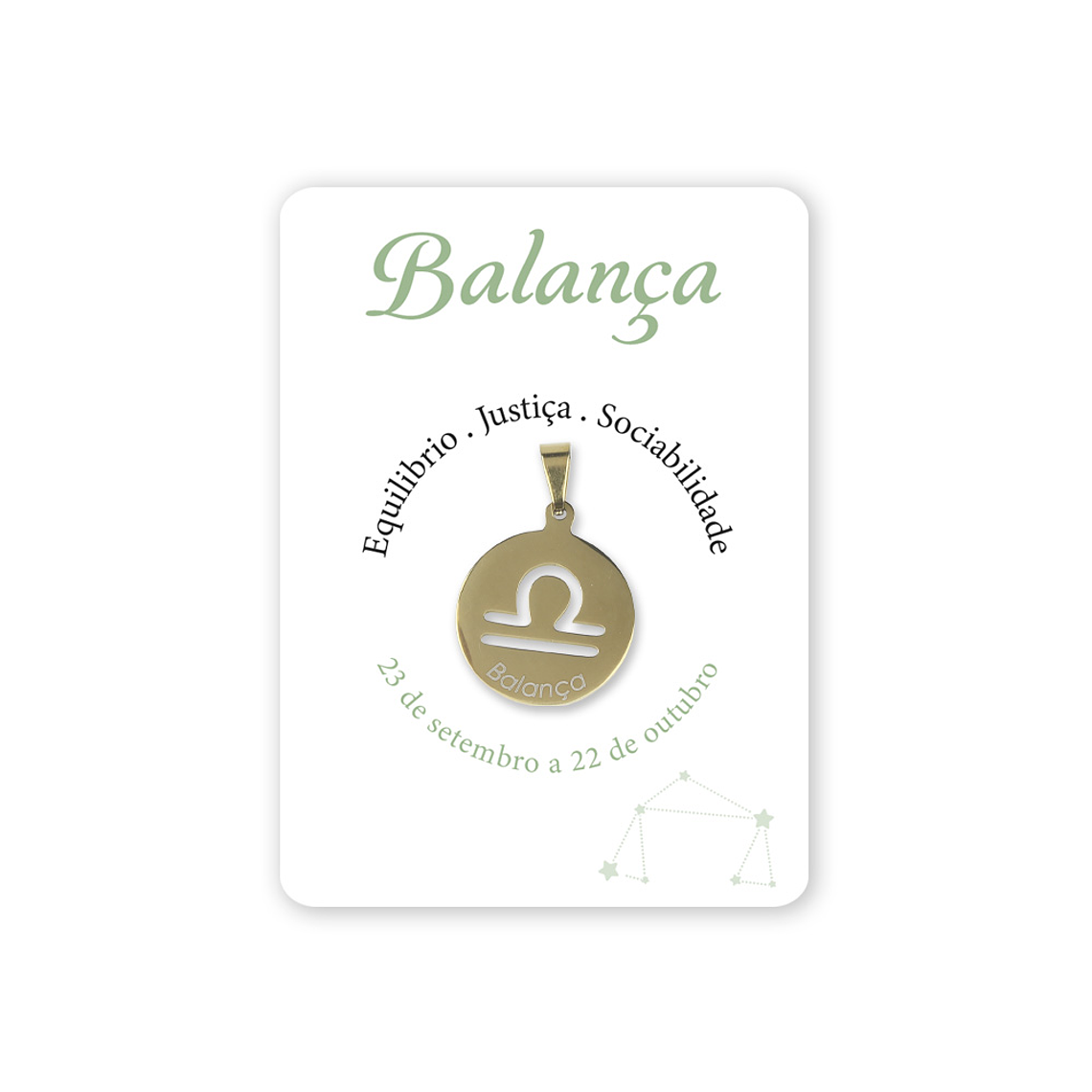 Medaglia del segno della Bilancia 1