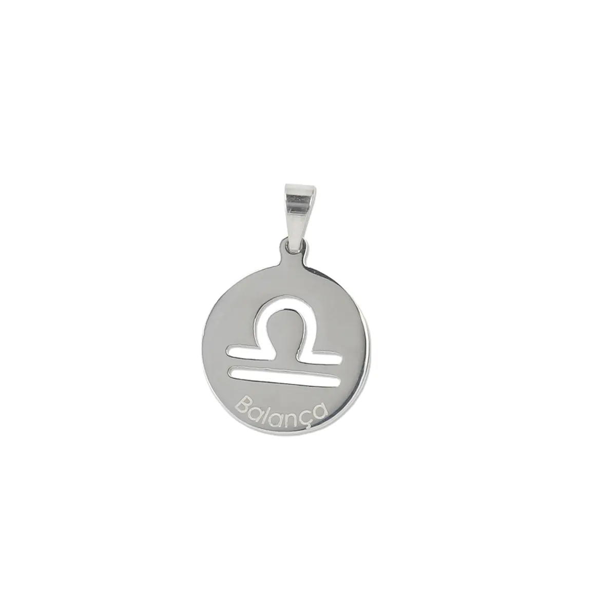 Medalha prateada signo Balança