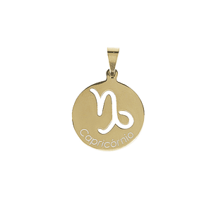 Capricorn sign medal 