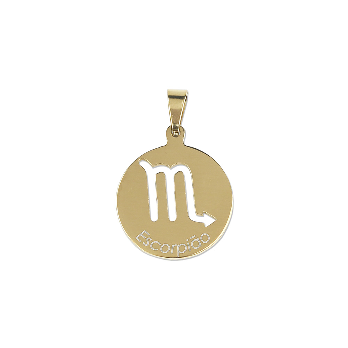 Scorpio sign medal 2