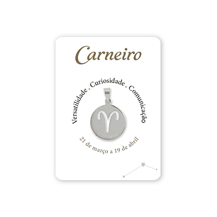 Médaille d'argent signe Bélier