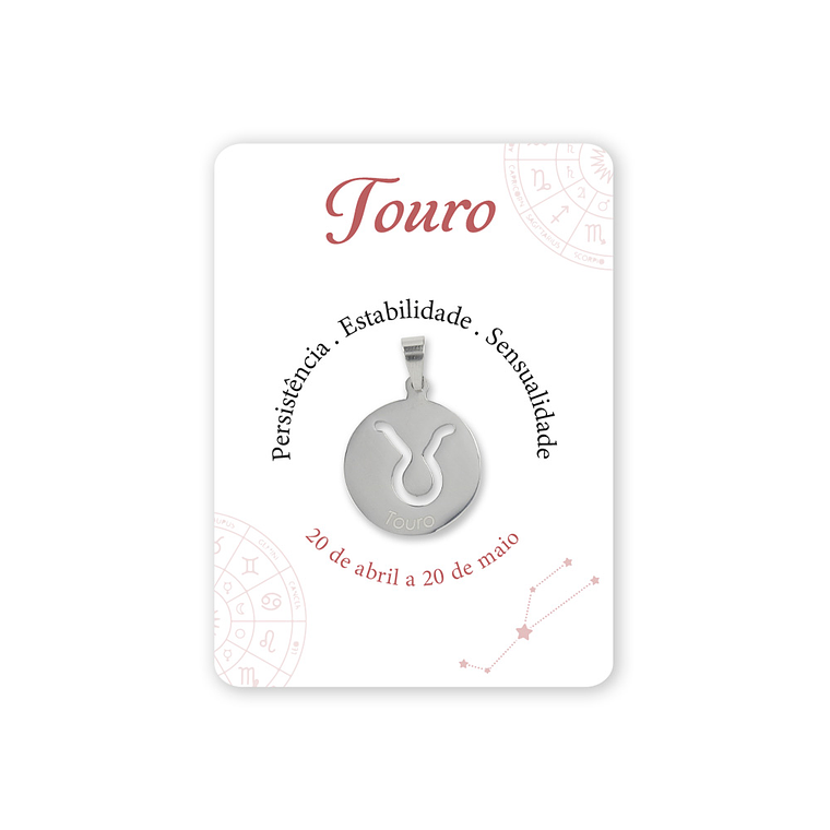 Medaglia argentada del segno Toro 1