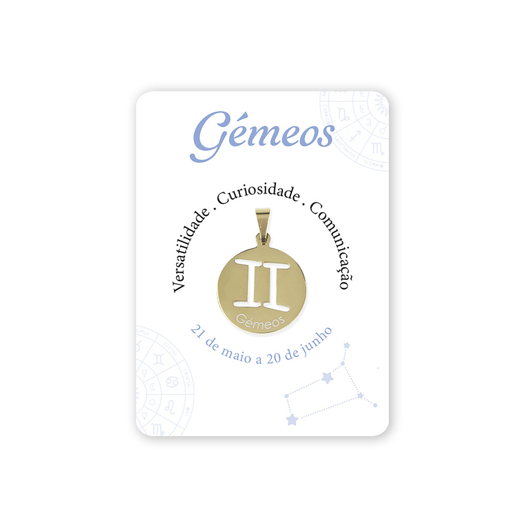 Medaglia del segno dei Gemelli 1