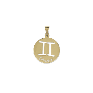 Gemini sign medal