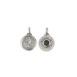 Medal with land of Fatima - 925 Sterling Silver