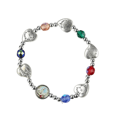 Bracelet with Heart of Fatima