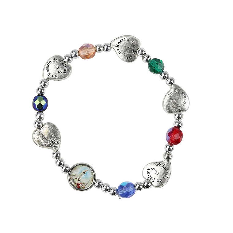 Bracciale con Cuore di Fatima 1
