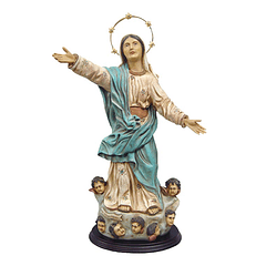 Nuestra Señora de los Ángeles 43 cm.