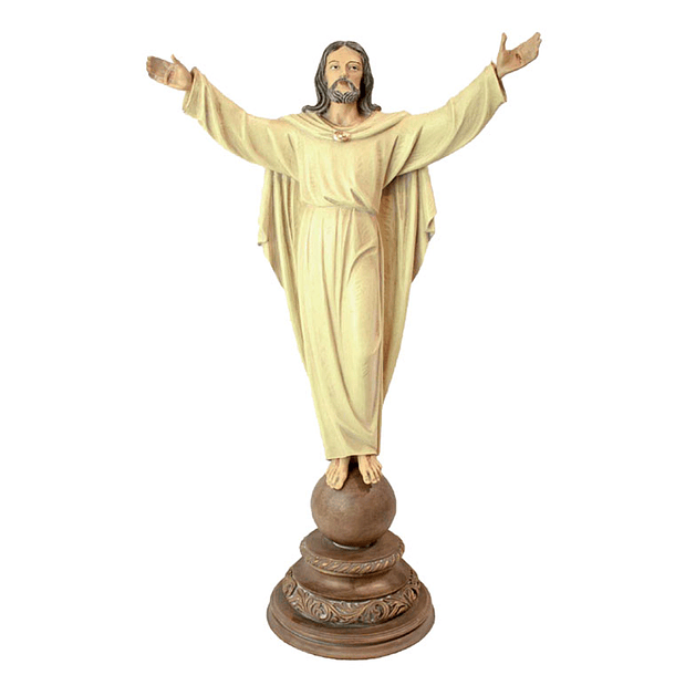 Estatua del Cristo Redentor 80 cm. 