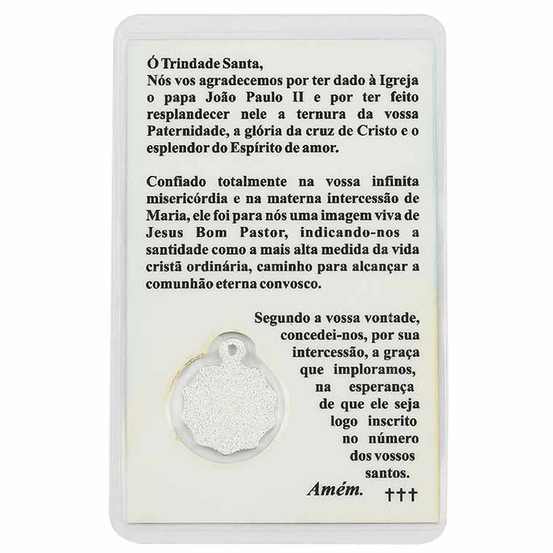 Pagela de Papa João Paulo ll 2