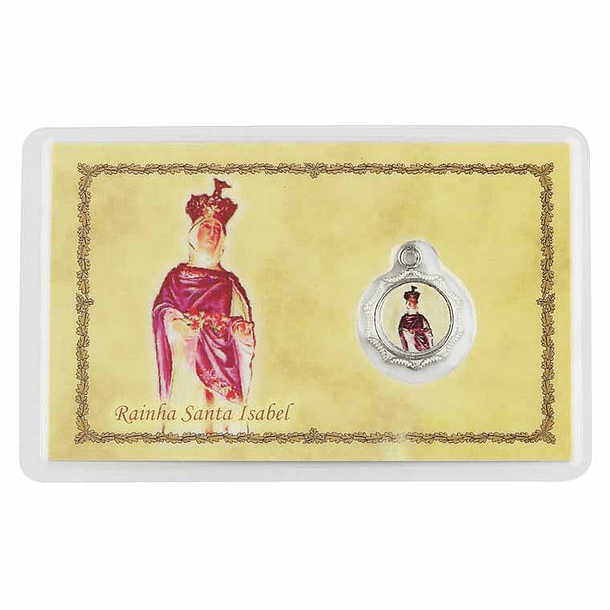 Carta con preghiera di Santa Elisabetta 1