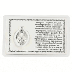 Prayer card to Sacred Heart of Jesus