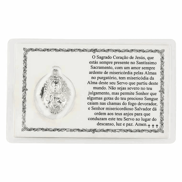Prayer card to Sacred Heart of Jesus 2