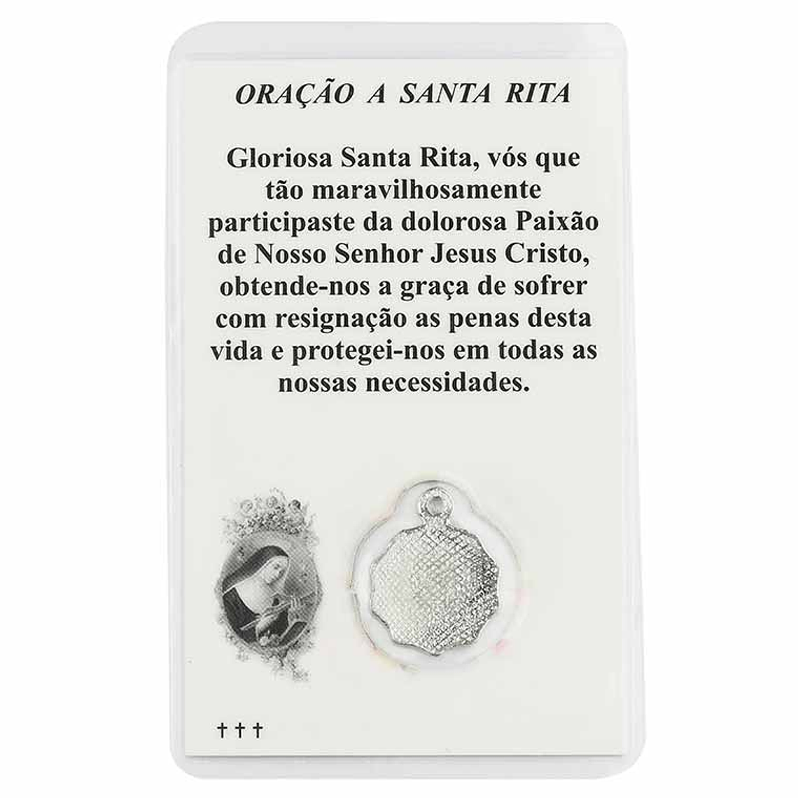 Card with prayer to Saint Rita 2